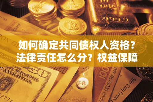 武汉如何确定共同债权人资格？法律责任怎么分？权益保障技巧揭秘！