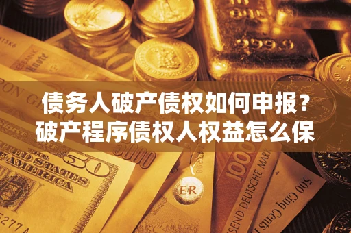 武汉债务人破产债权如何申报？破产程序债权人权益怎么保障？
