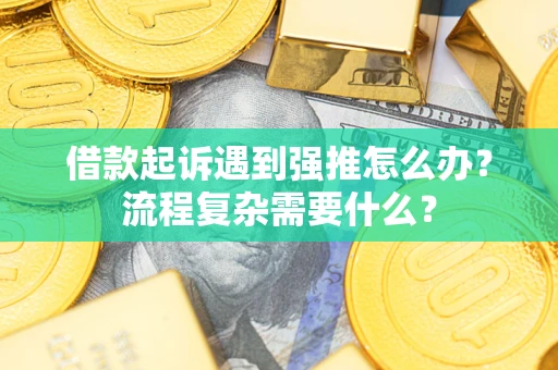 武汉借款起诉遇到强推怎么办？流程复杂需要什么？