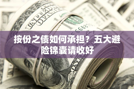 武汉按份之债如何承担？五大避险锦囊请收好