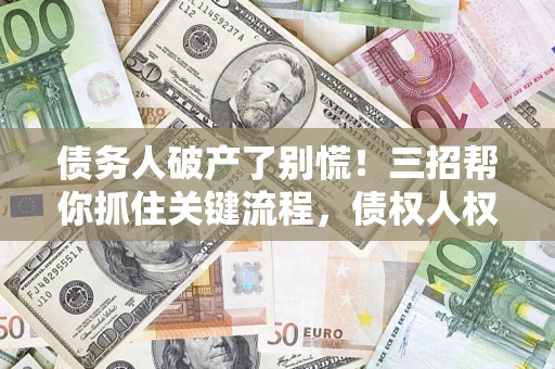 武汉债务人破产了别慌！三招帮你抓住关键流程，债权人权益不再缩水