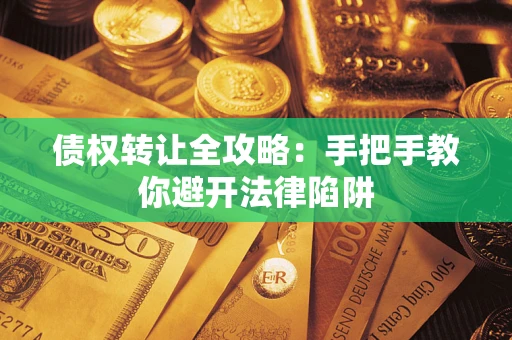 武汉债权转让全攻略：手把手教你避开法律陷阱