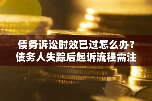 武汉债务诉讼时效已过怎么办？债务人失踪后起诉流程需注意什么？