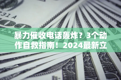 武汉暴力催收电话轰炸？3个动作自救指南！2024最新立案标准全解析