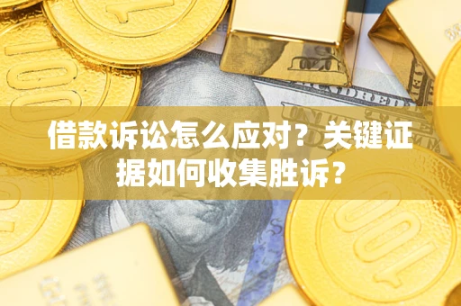 武汉借款诉讼怎么应对？关键证据如何收集胜诉？